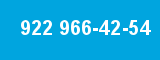 922 966-42-54